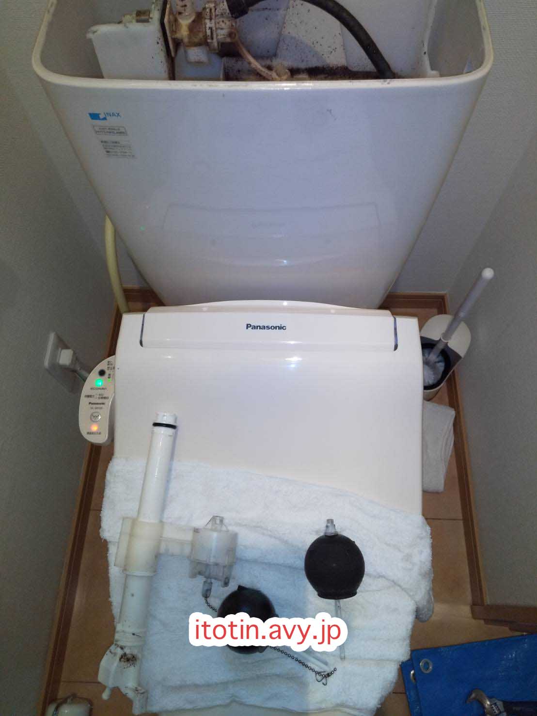 大阪のトイレつまり